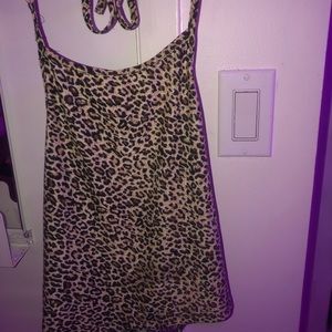 Shein leopard print tank top